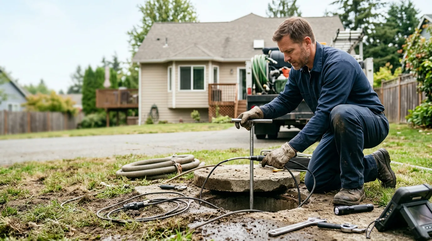 Septic Tank Pumping in Rail Road Flat, CA